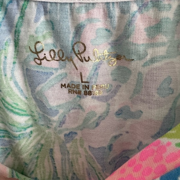 Lilly Pulitzer Finn Dress Large - Picture 3 of 3